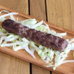 Beef and Lamb Bifteki Kebab Piece